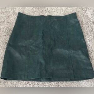 Modern Femme Vegan Suede Skirt Free People